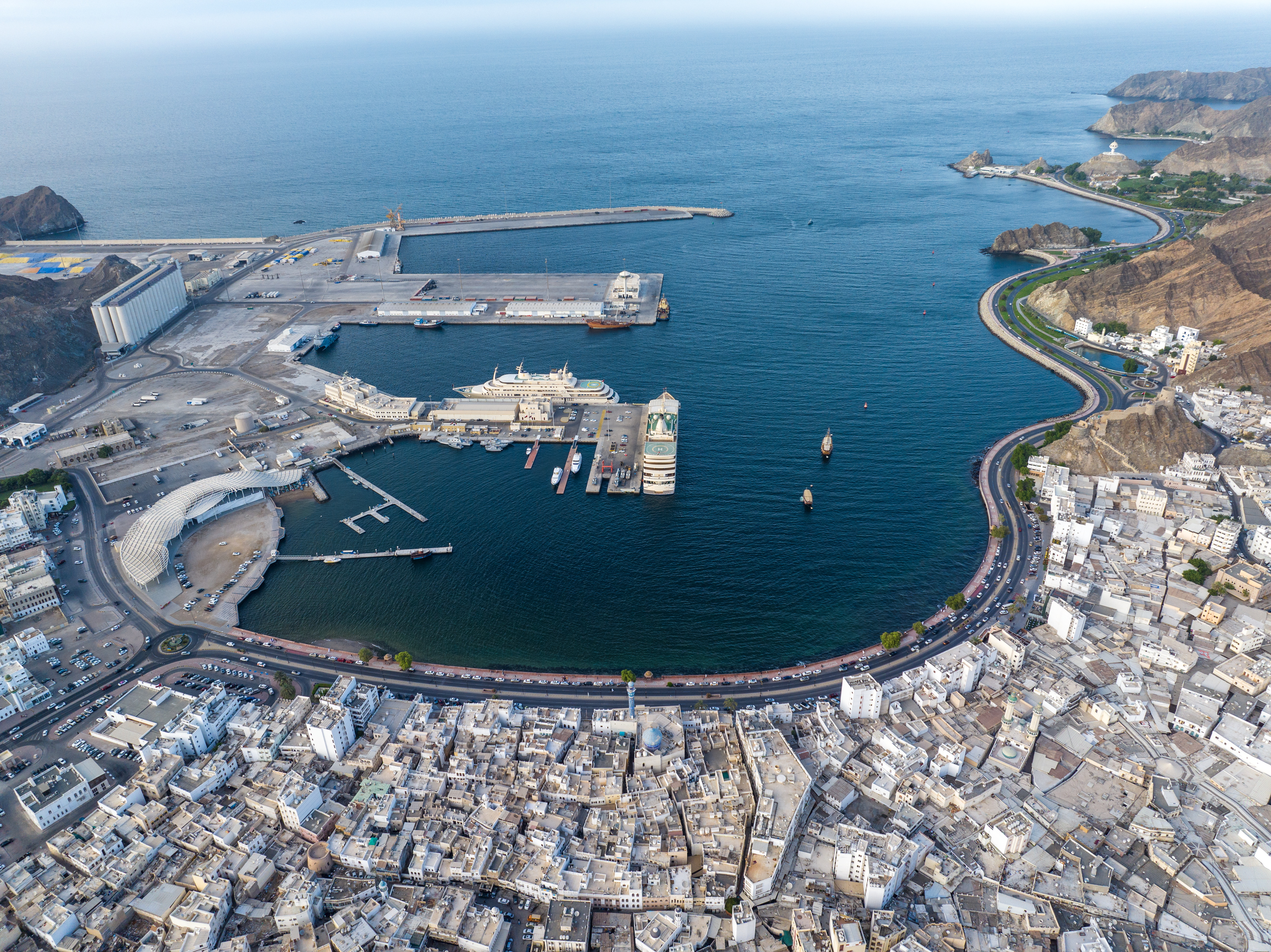 Mutrah corniche, Muscat